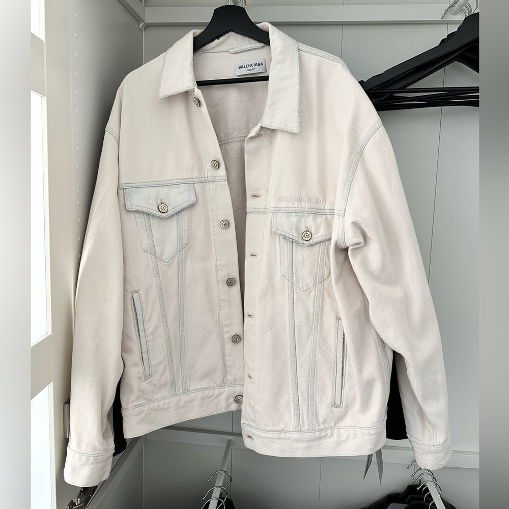 Balenciaga Oversized Jean Jacket